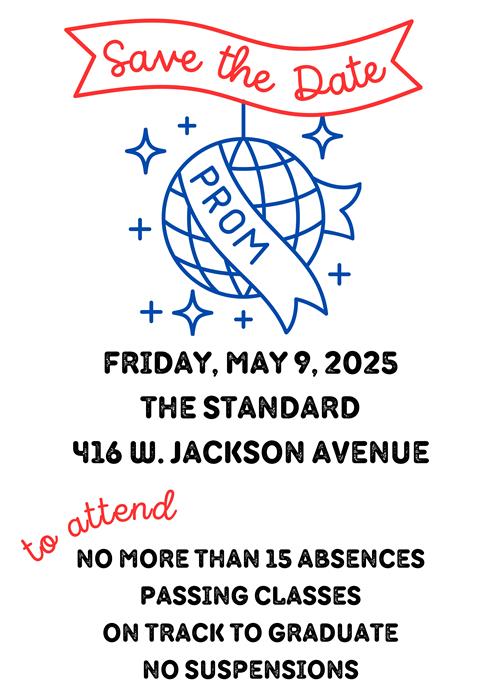 Save the Date for Prom